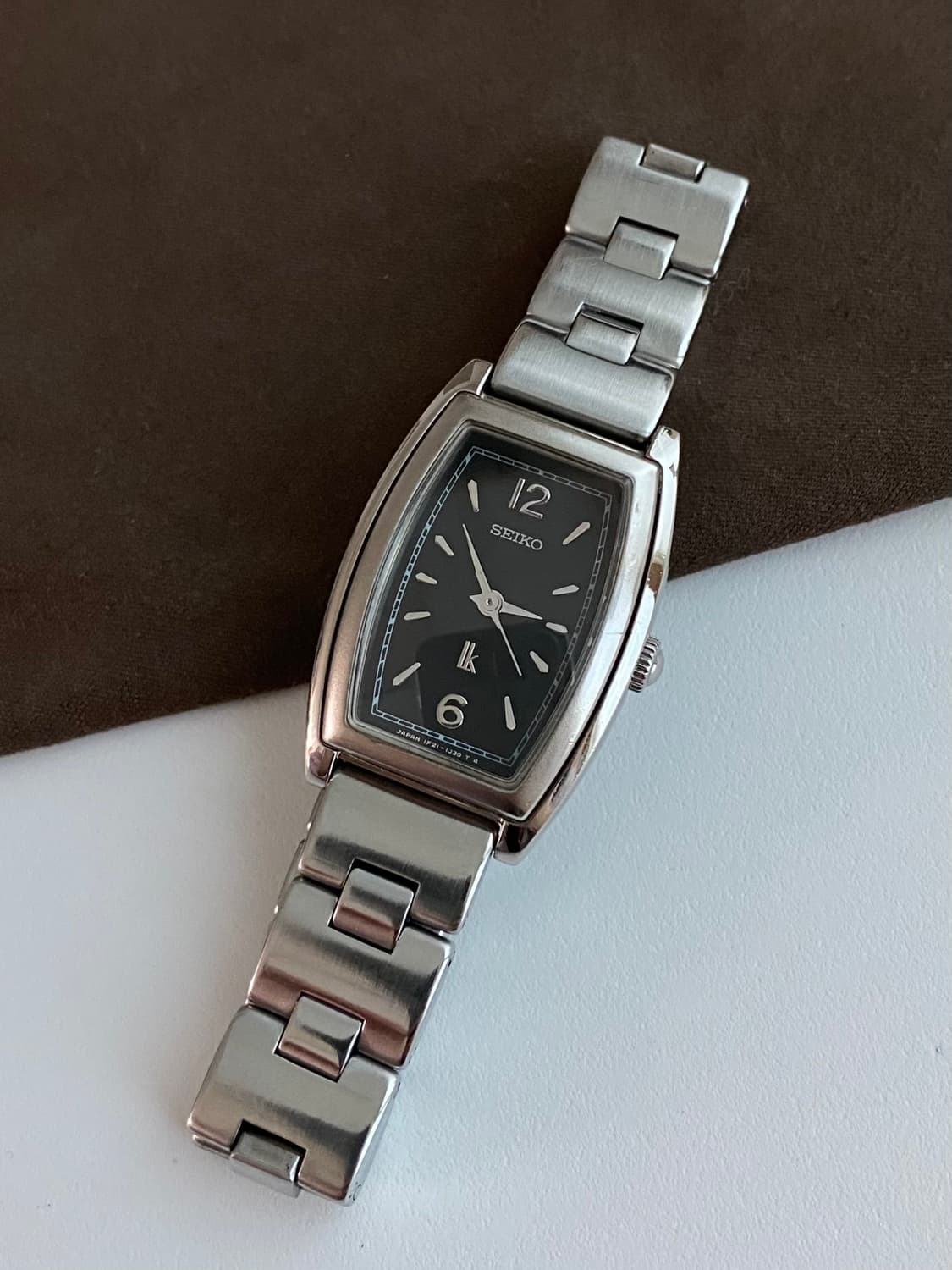 Seiko 세이코 lk 루키아 스퀘어 쿼츠 블랙 레이디스 상품이미지1