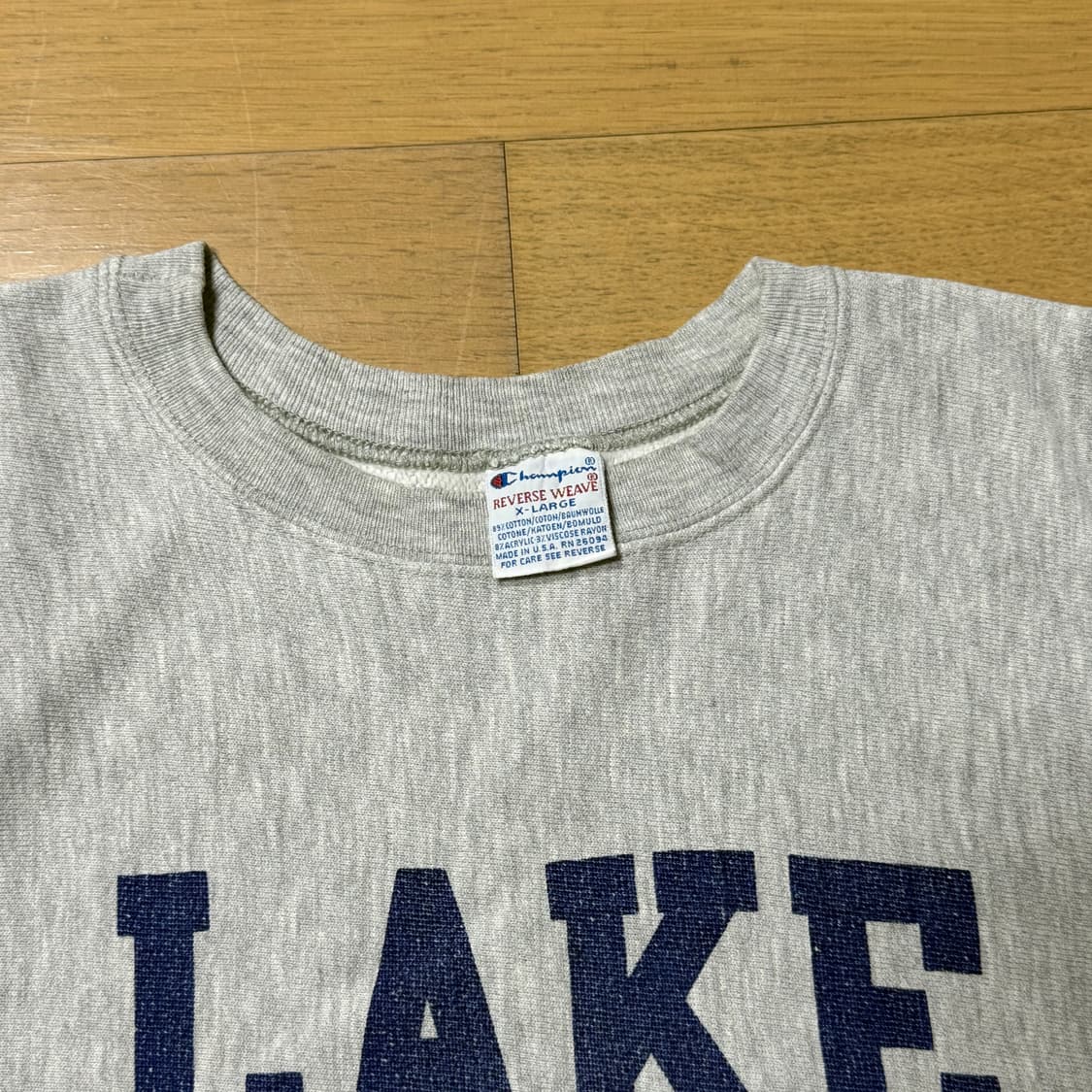 90년대 챔피온 리버스위브 스웻셔츠 Made in USA 빈티지 상품이미지3