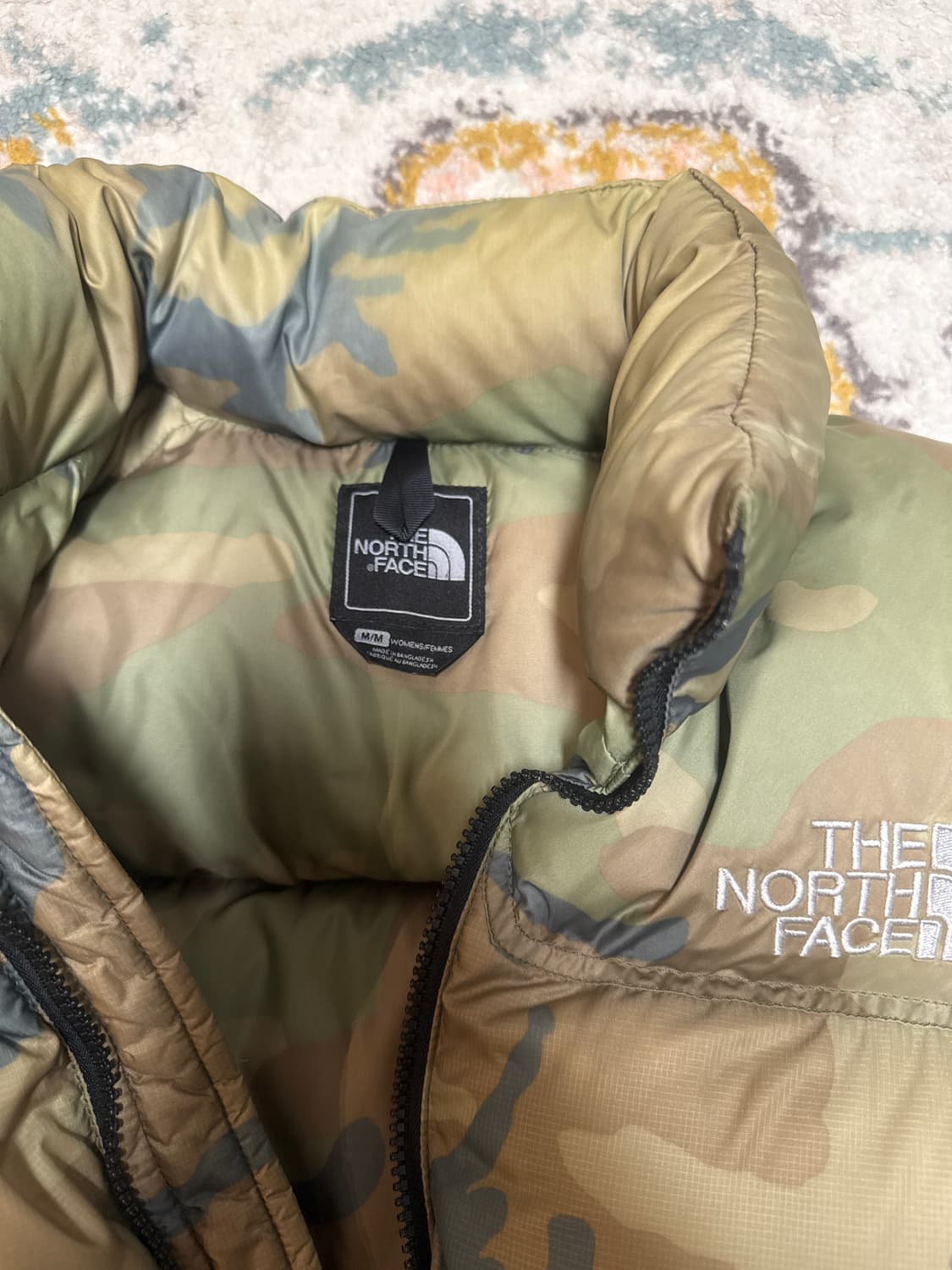 노스페이스 카모눕시 일본판 700 센터로고 상품이미지3