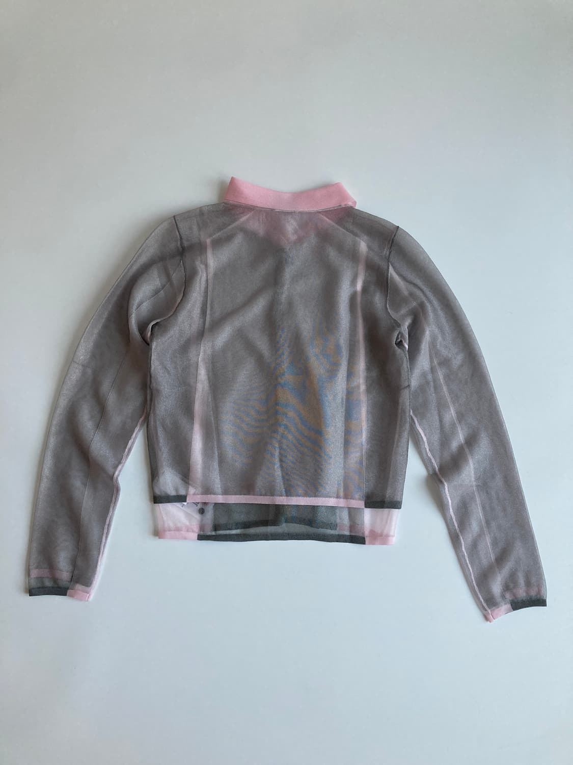 Layered knit shirt 상품이미지7