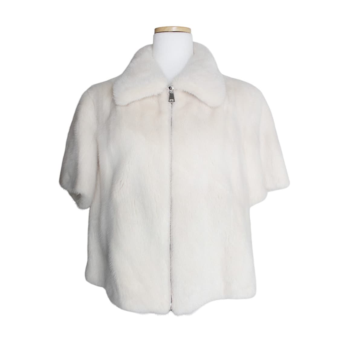 진도 엘페 오트밀 밍크 숏자켓 55 상품이미지1