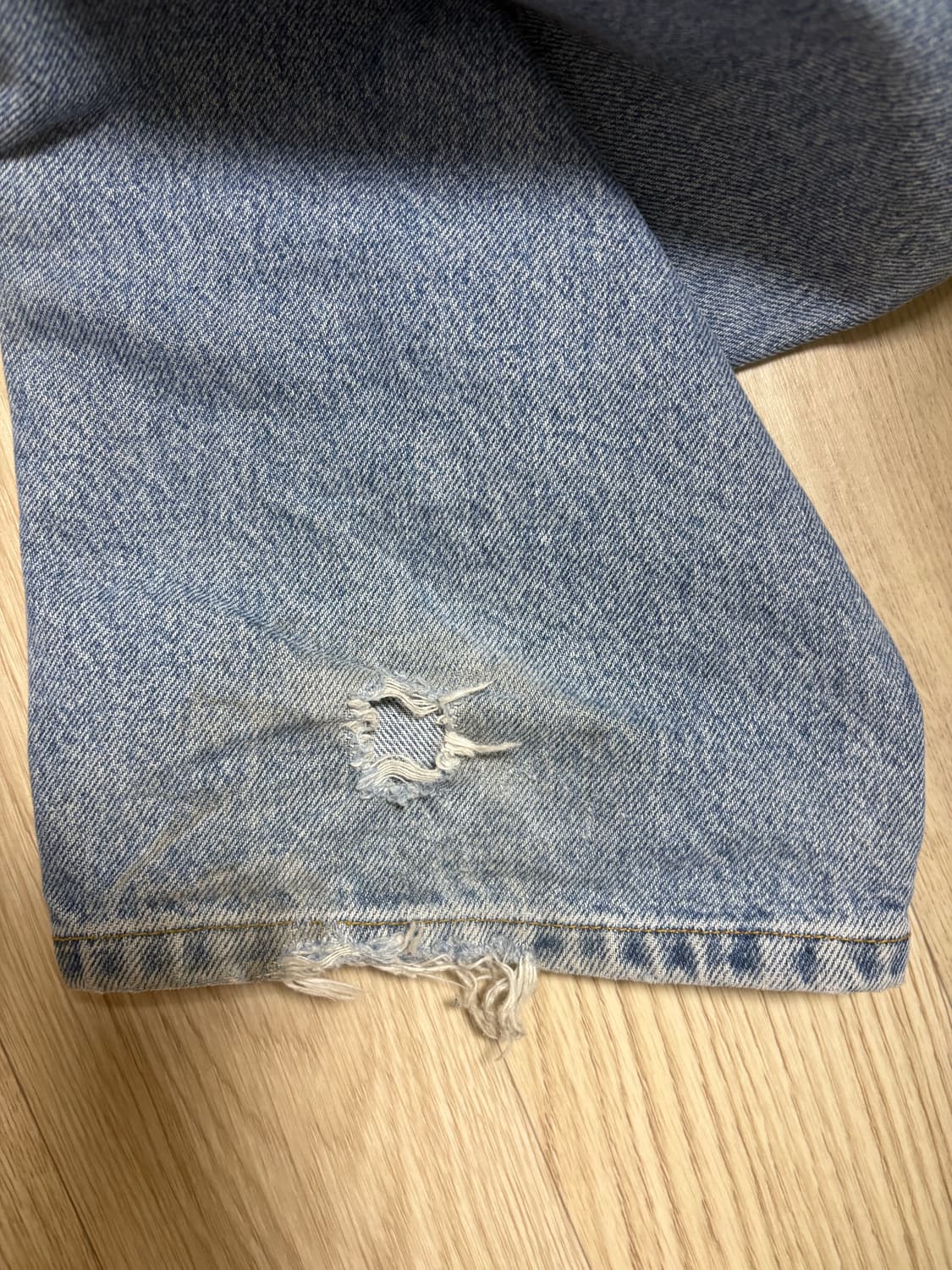 폴로 데님팬츠 상품이미지5