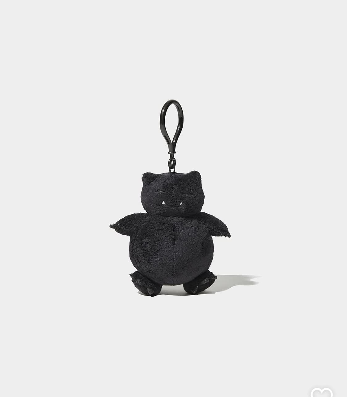 [프라그먼트 x 헬리녹스x 포켓몬] 콜라보  INN 잠만보 키링 블랙 상품이미지1