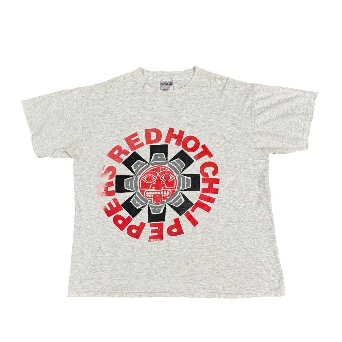 빈티지 90s 레드핫칠리페퍼스 아즈텍 랄라팔루자 티셔츠 RHCP 상품이미지1