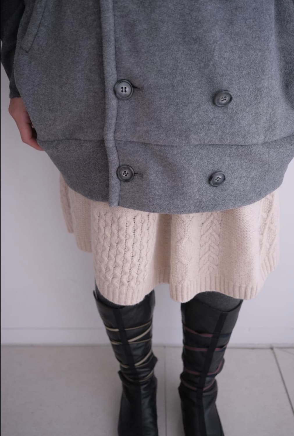 Gomme Cape coat 상품이미지3