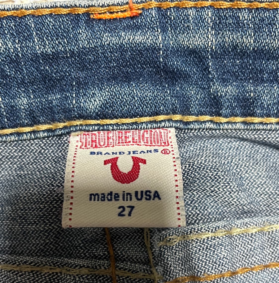 트루릴리젼 빌리 세미부츠컷 로우라이즈 데님팬츠 청바지 27 상품이미지8