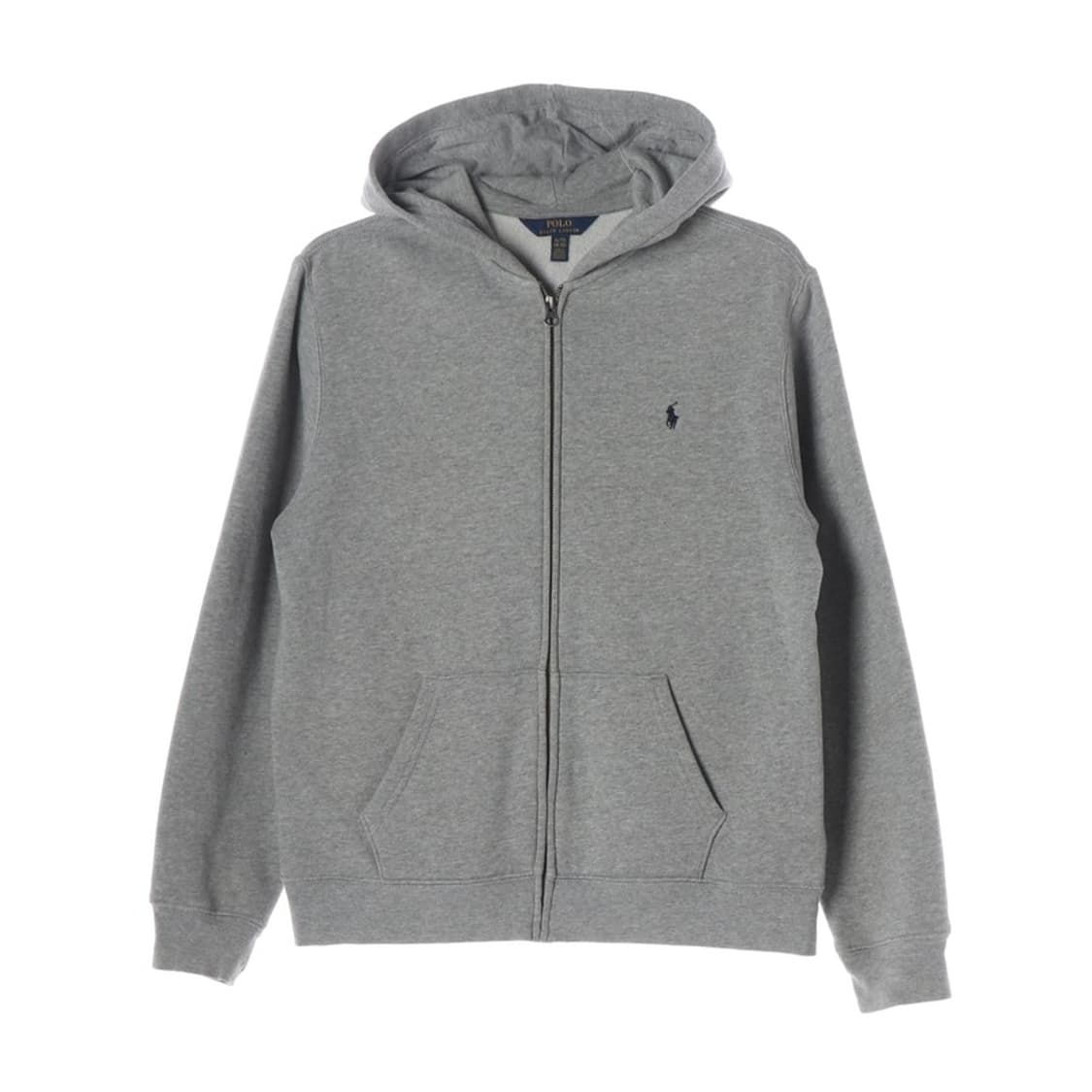폴로 랄프로렌 보이즈 기모 후드 집업 그레이 18-20 상품이미지1