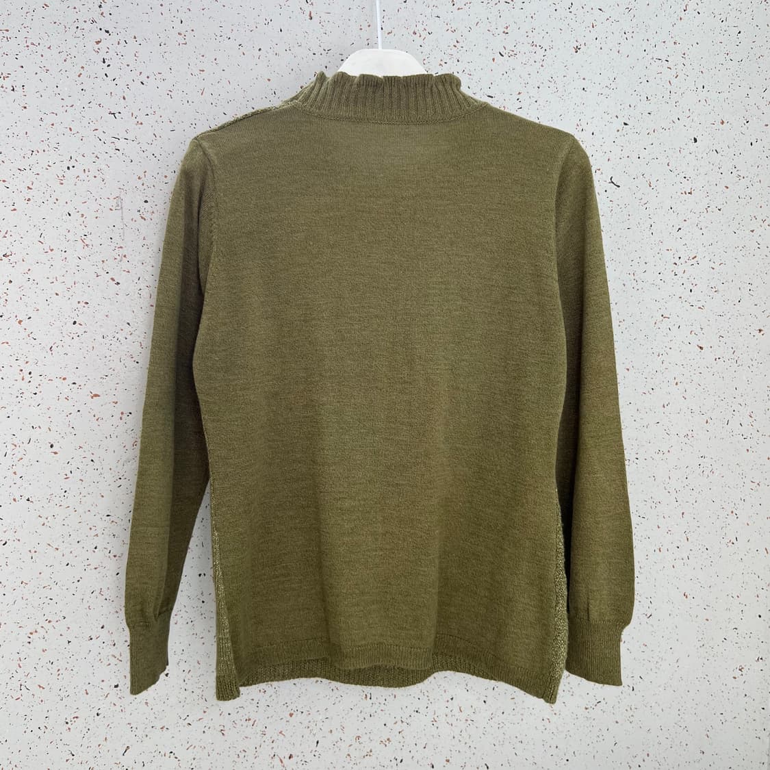 빈티지 프릴 넥 포켓 니트 상품이미지8