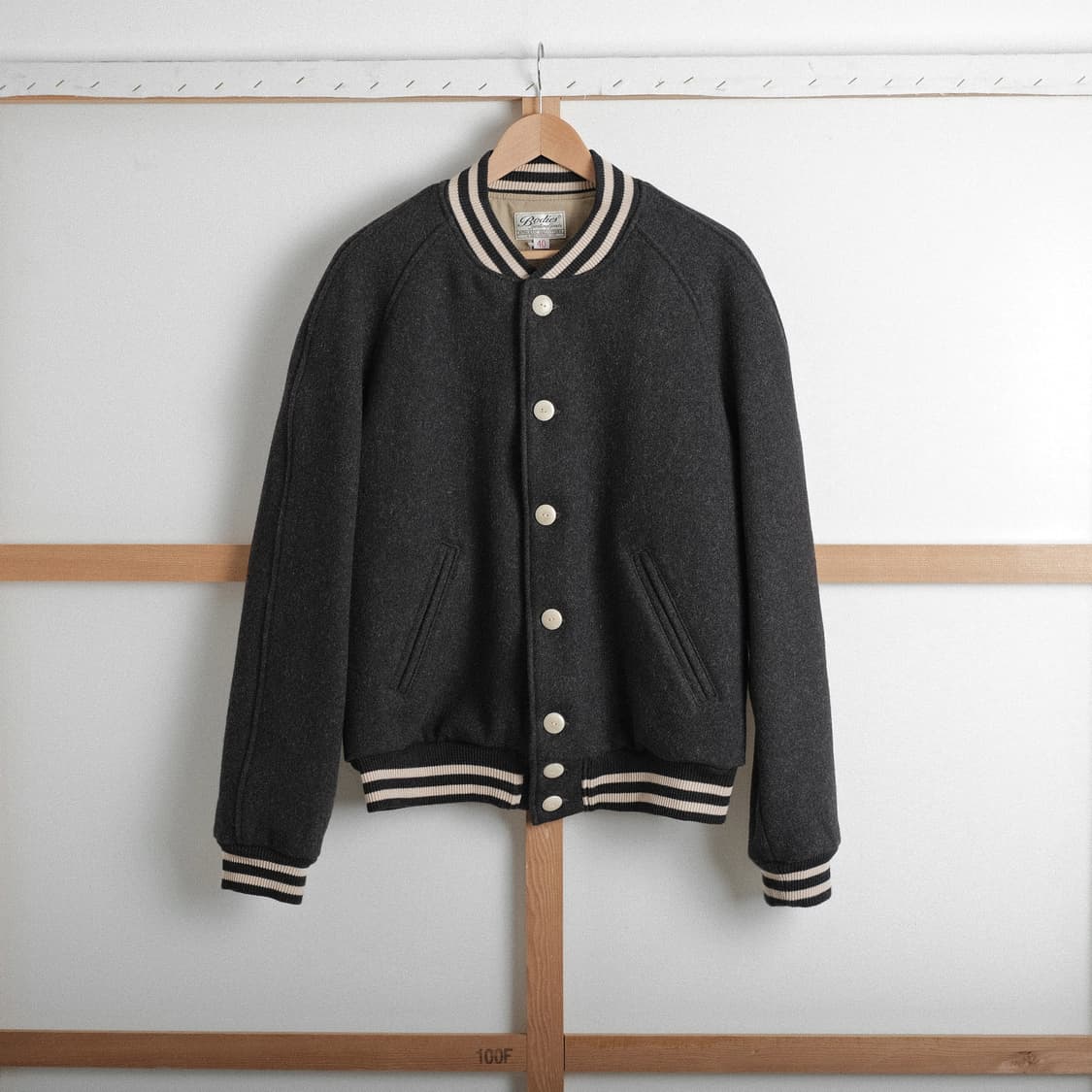 웨어하우스 2134 멜튼 울 스타디움 자켓 40사이즈 상품이미지4