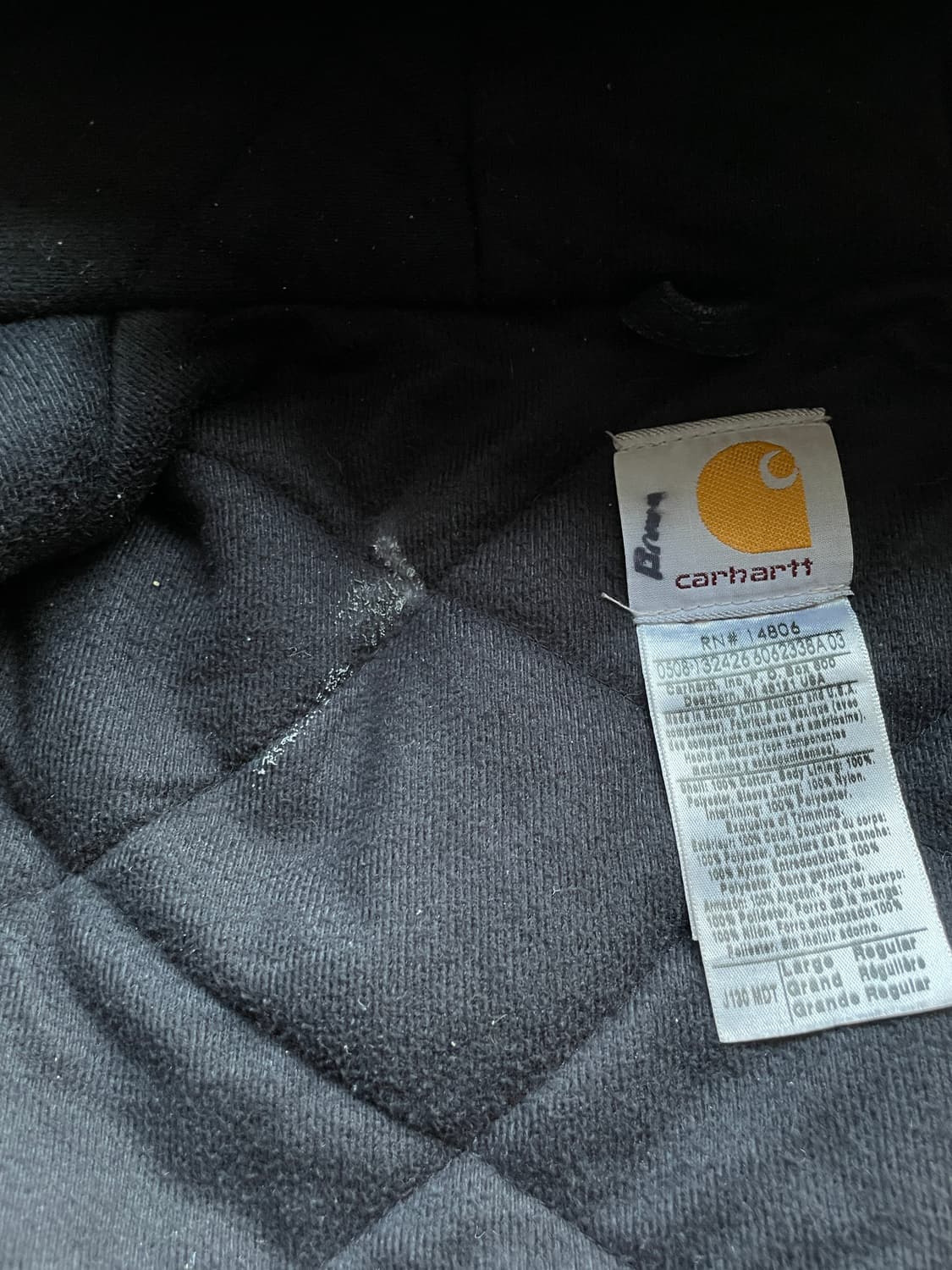 칼하트 j130 MDT 미드나잇 액티브 자켓 샌드스톤 상품이미지9