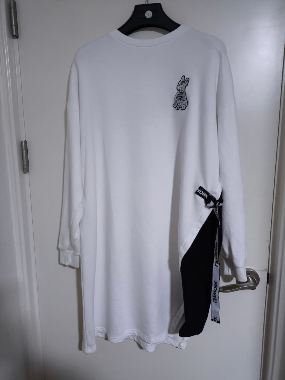 오버핏 프리 라이프워크 절개라인 원피스 상품이미지1