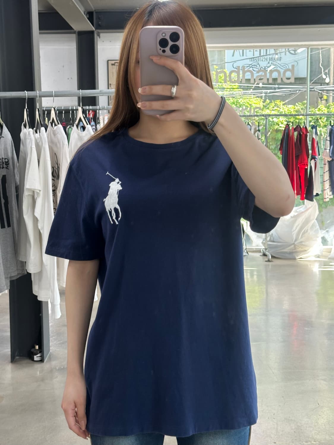 폴로 빅포니 넘버링 반팔티 상품이미지1