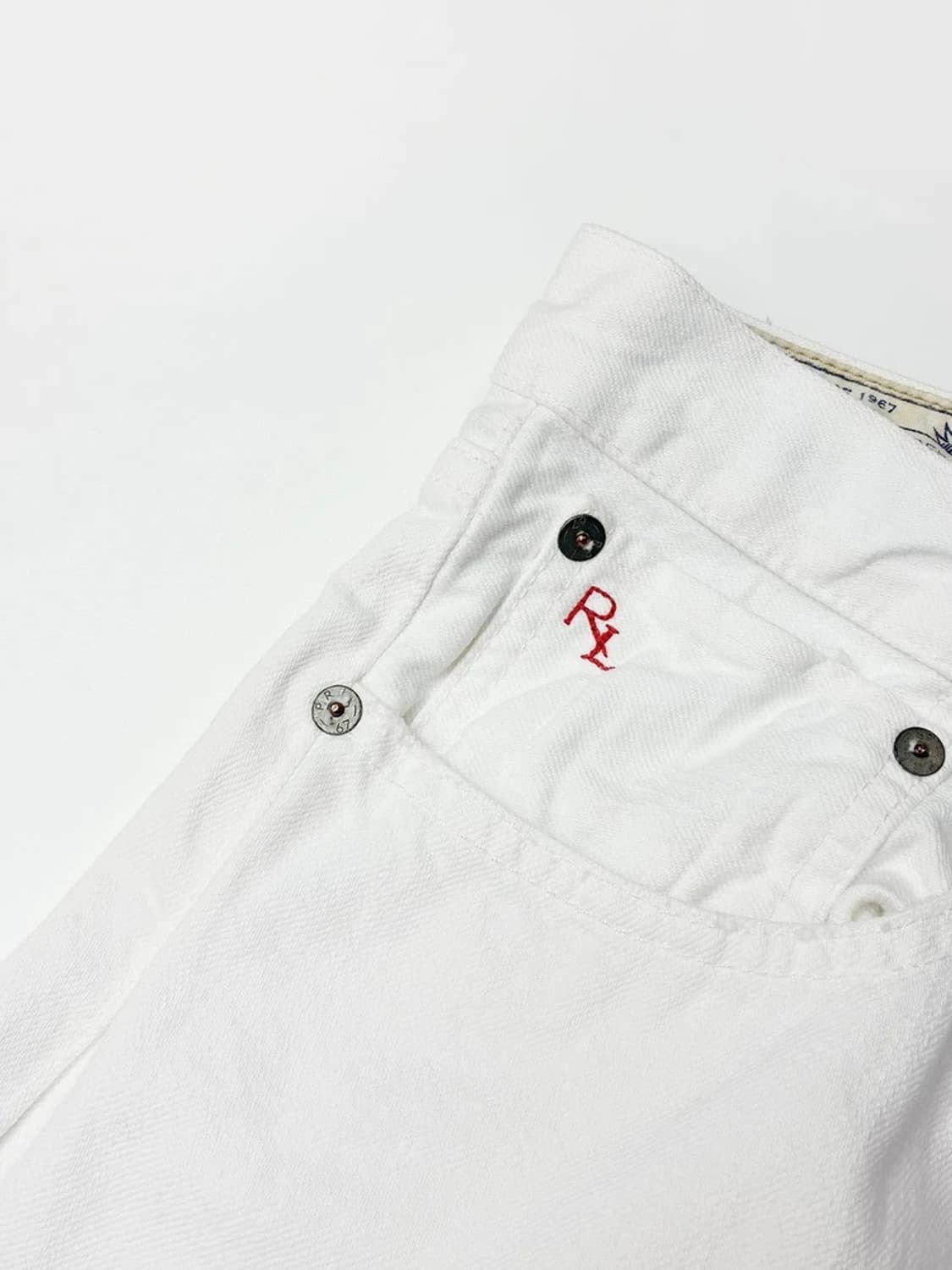 폴로 랄프로렌 10s 화이트 스트레이트 슬림 데님 팬츠 PN5028 상품이미지3