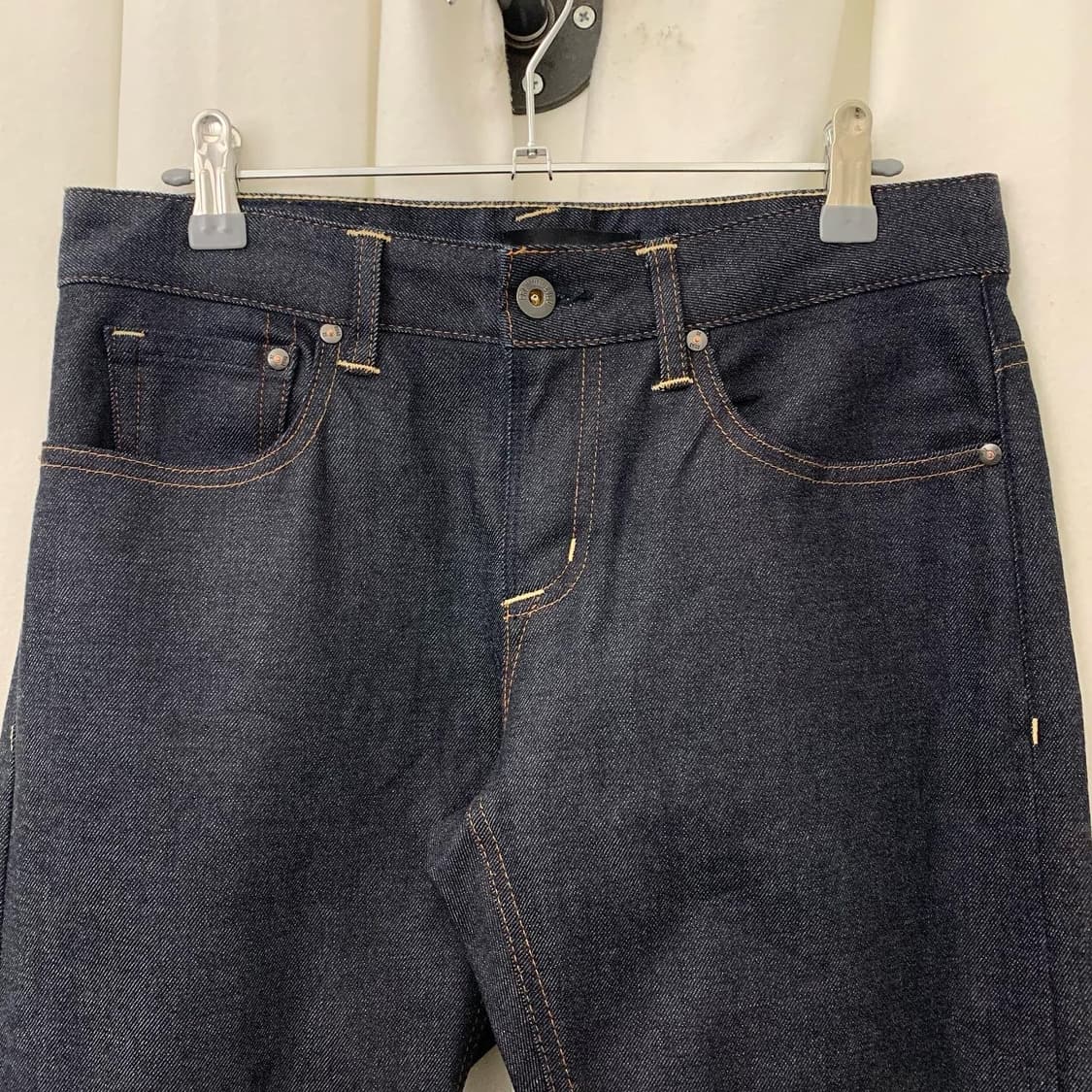 에비수 진청 아카이브 백프린팅 데님 팬츠 상품이미지3