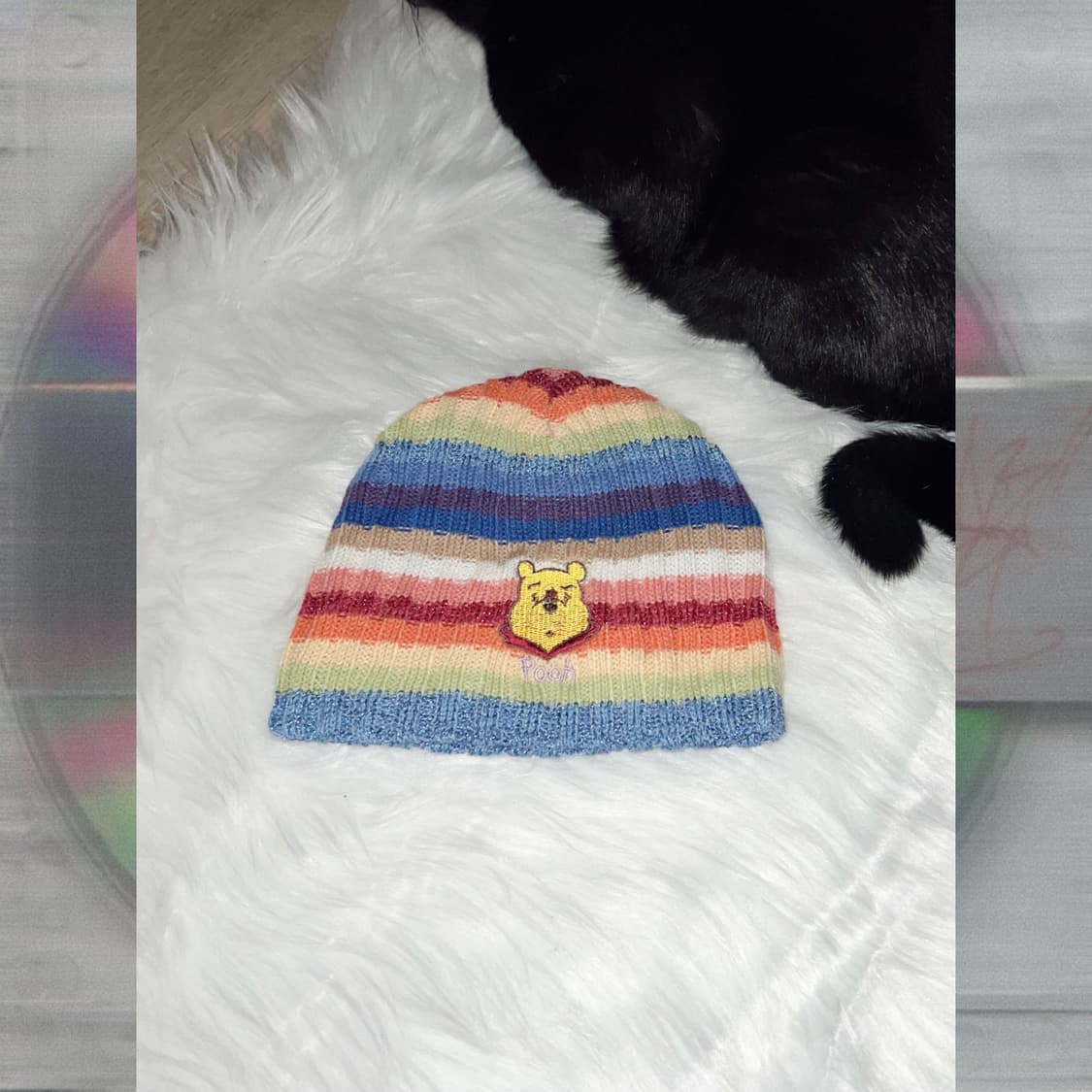 곰돌이 푸 숏 비니 상품이미지1