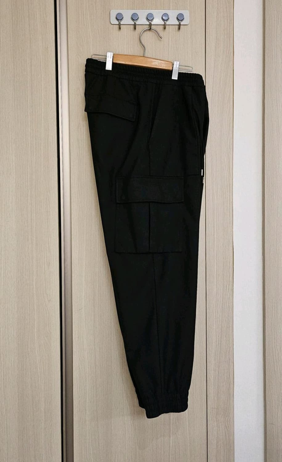 SOLID HOMME 솔리드옴므 블랙 카고 조거팬츠 (48)  상품이미지2