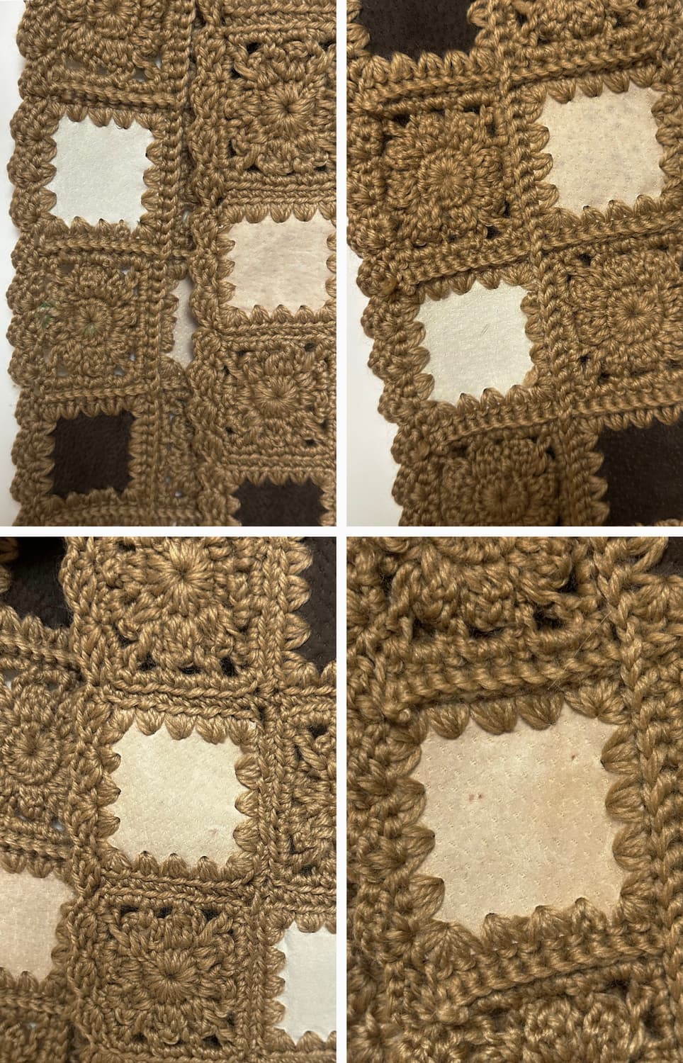 스웨이드 그래니 스퀘어 스카프 상품이미지6