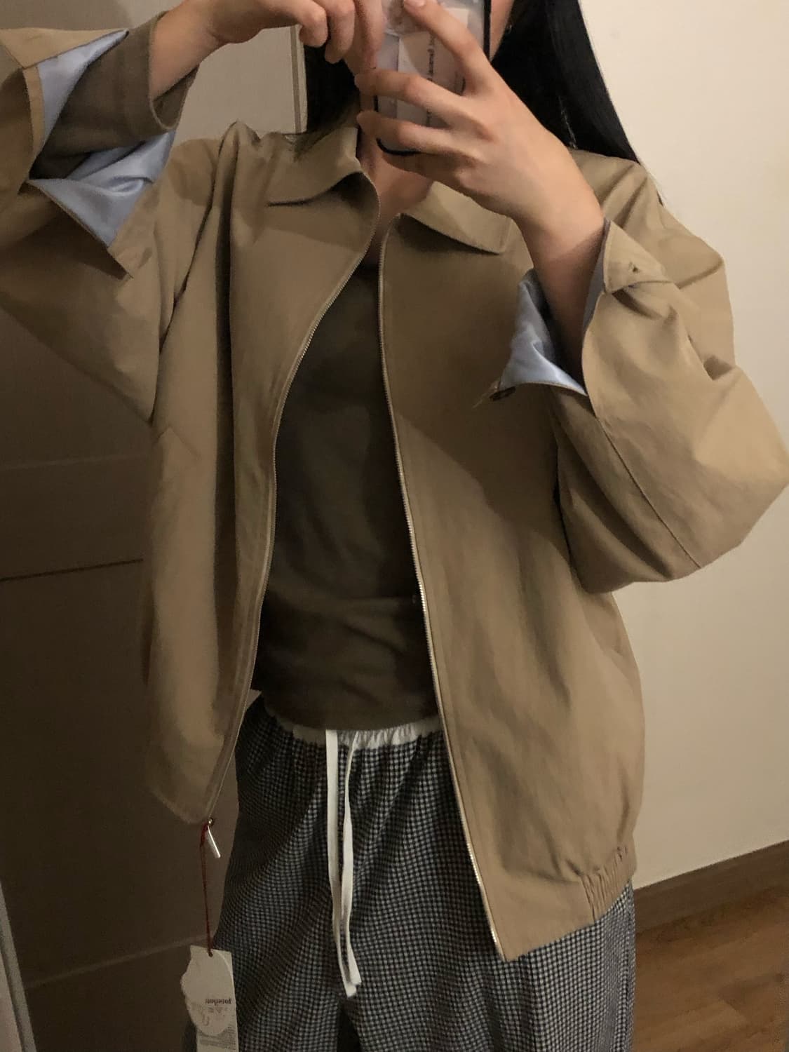 Lotsyou Camille Blouson Jacket Beige 상품이미지1