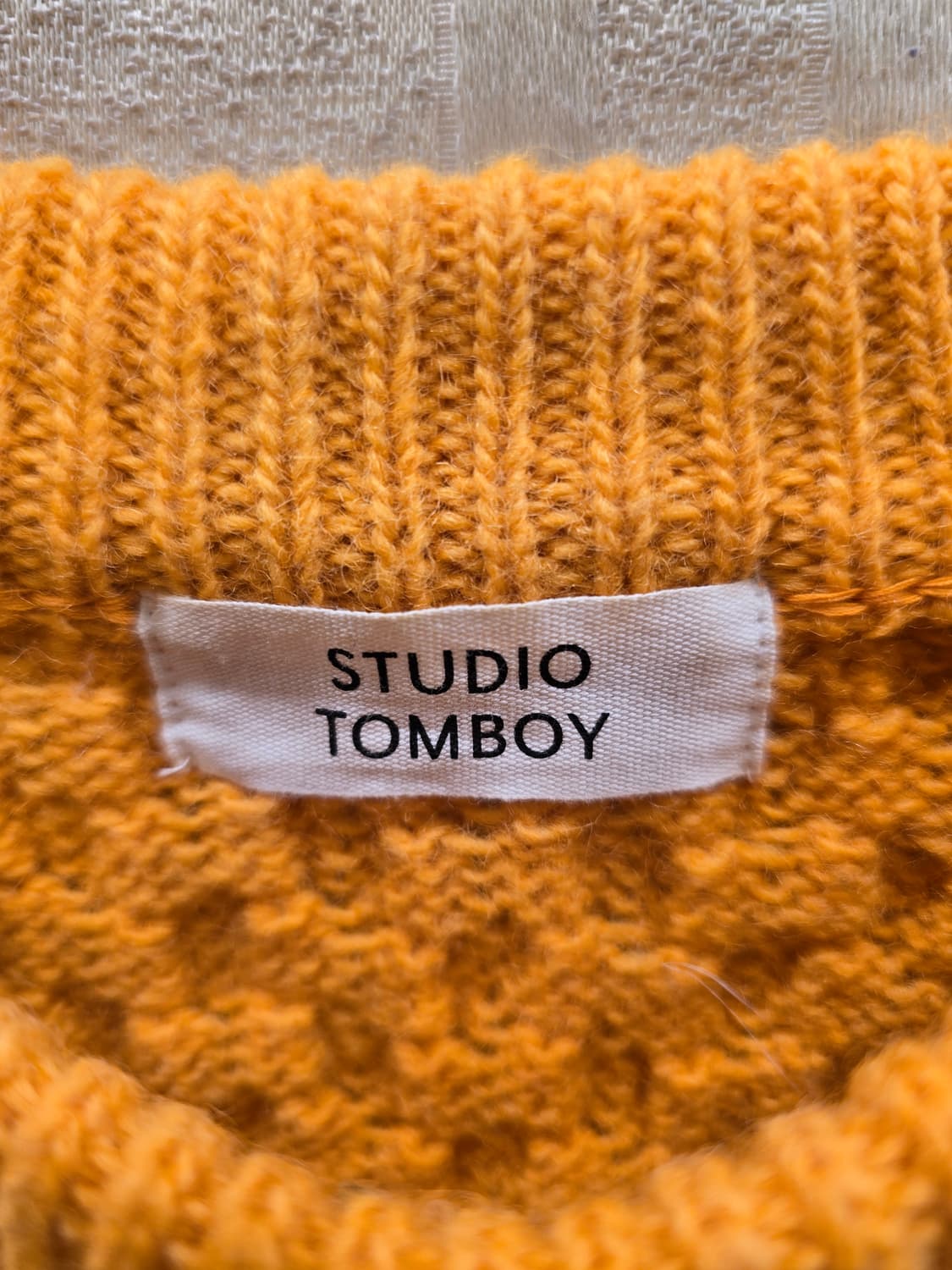 스튜디오톰보이 STUDIO TOMBOY 꽈배기 니트 프리사이즈 상품이미지6