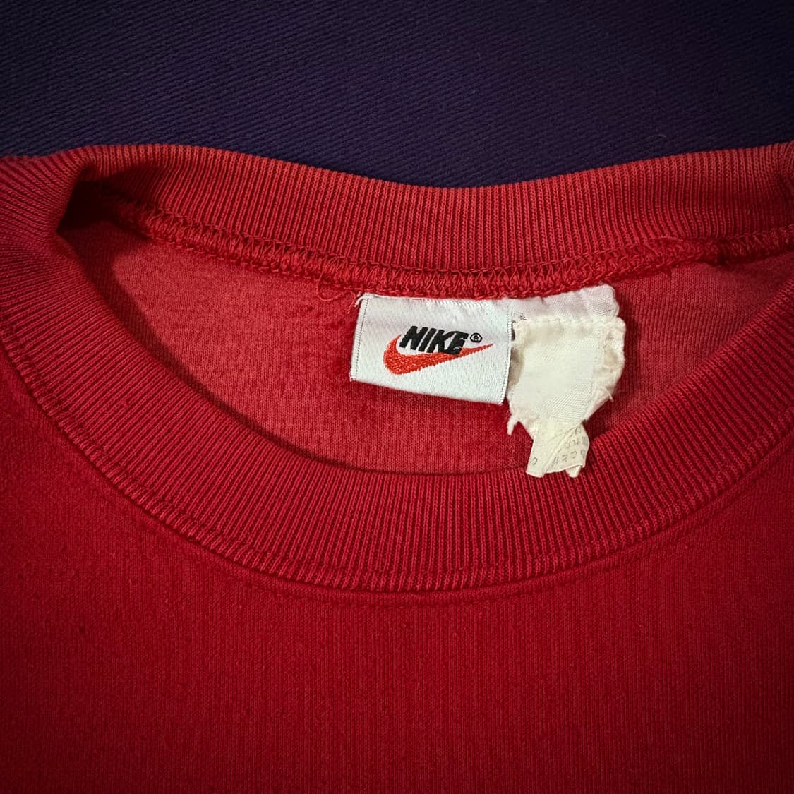 90s Nike Athletics Red Sweatshirt 상품이미지5