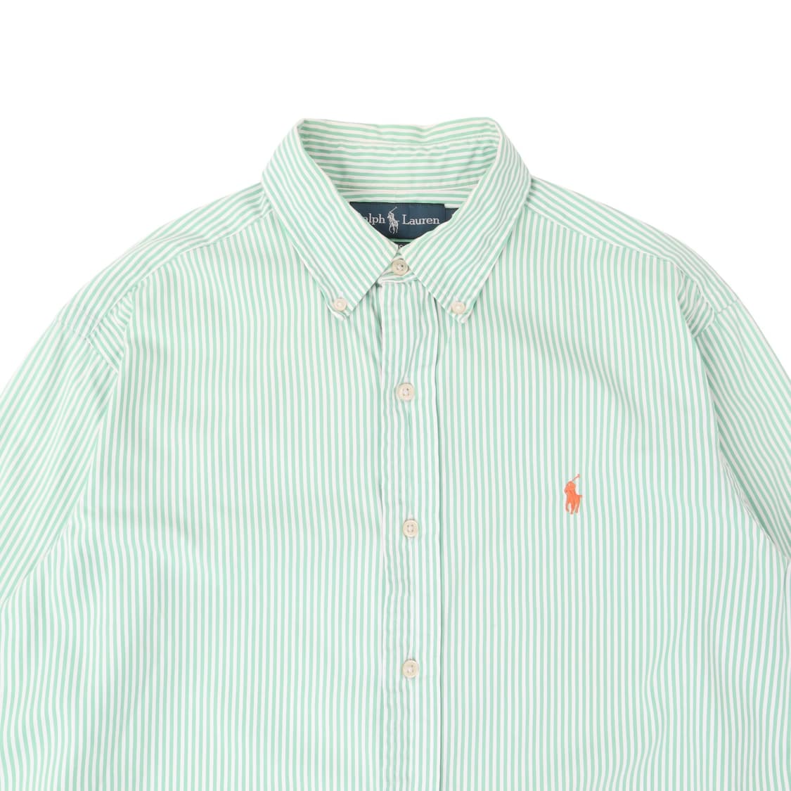 폴로 랄프로렌 민트 스트라이프 클래식핏 셔츠 상품이미지2