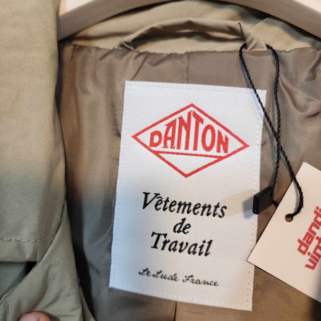 단톤 패딩코트 xs 상품이미지5