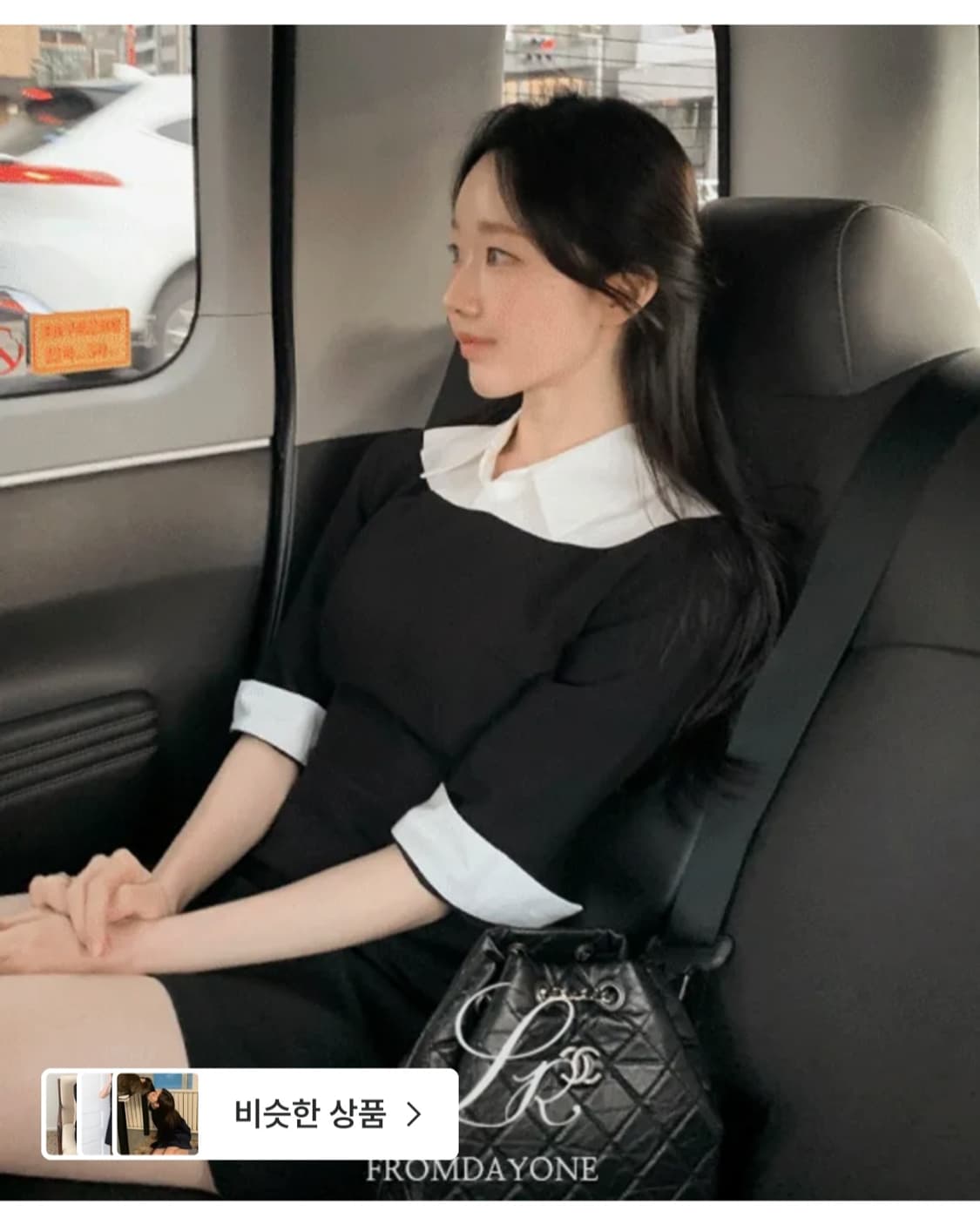프롬데이원 모어드 셔츠 레이어드 원피스 상품이미지1