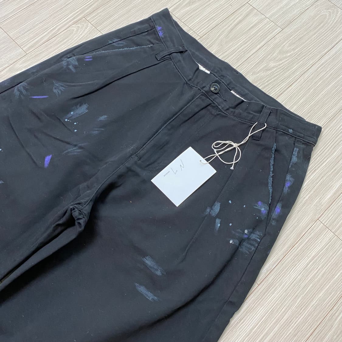 (2) 안셀름 에이징 페인트 팬츠 상품이미지2