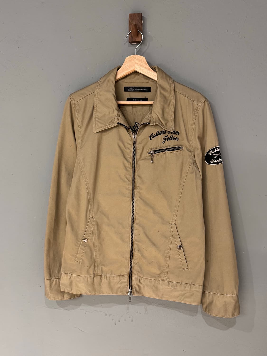 Jackrose x Collars 투웨이 패치 바이커자켓 상품이미지2