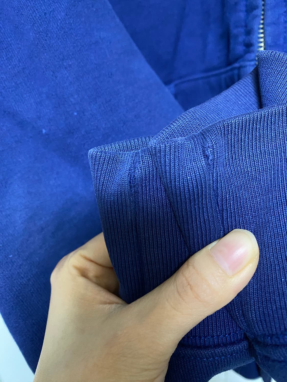 갭 후드집업 라지 블루컬러 상품이미지4