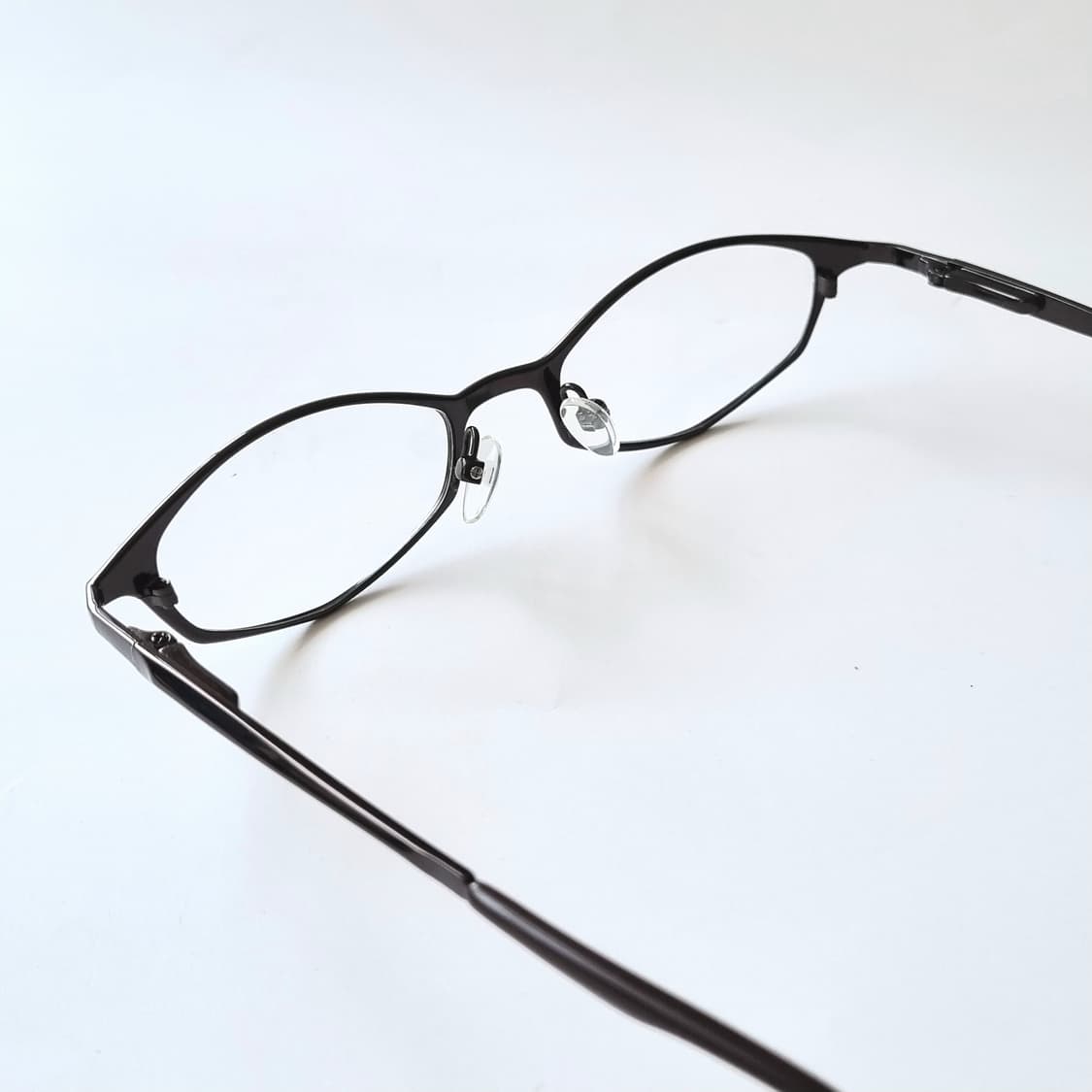 데드스탁 긱시크 & Y2K 무드 빈티지 오벌 메탈 안경테 700 상품이미지4