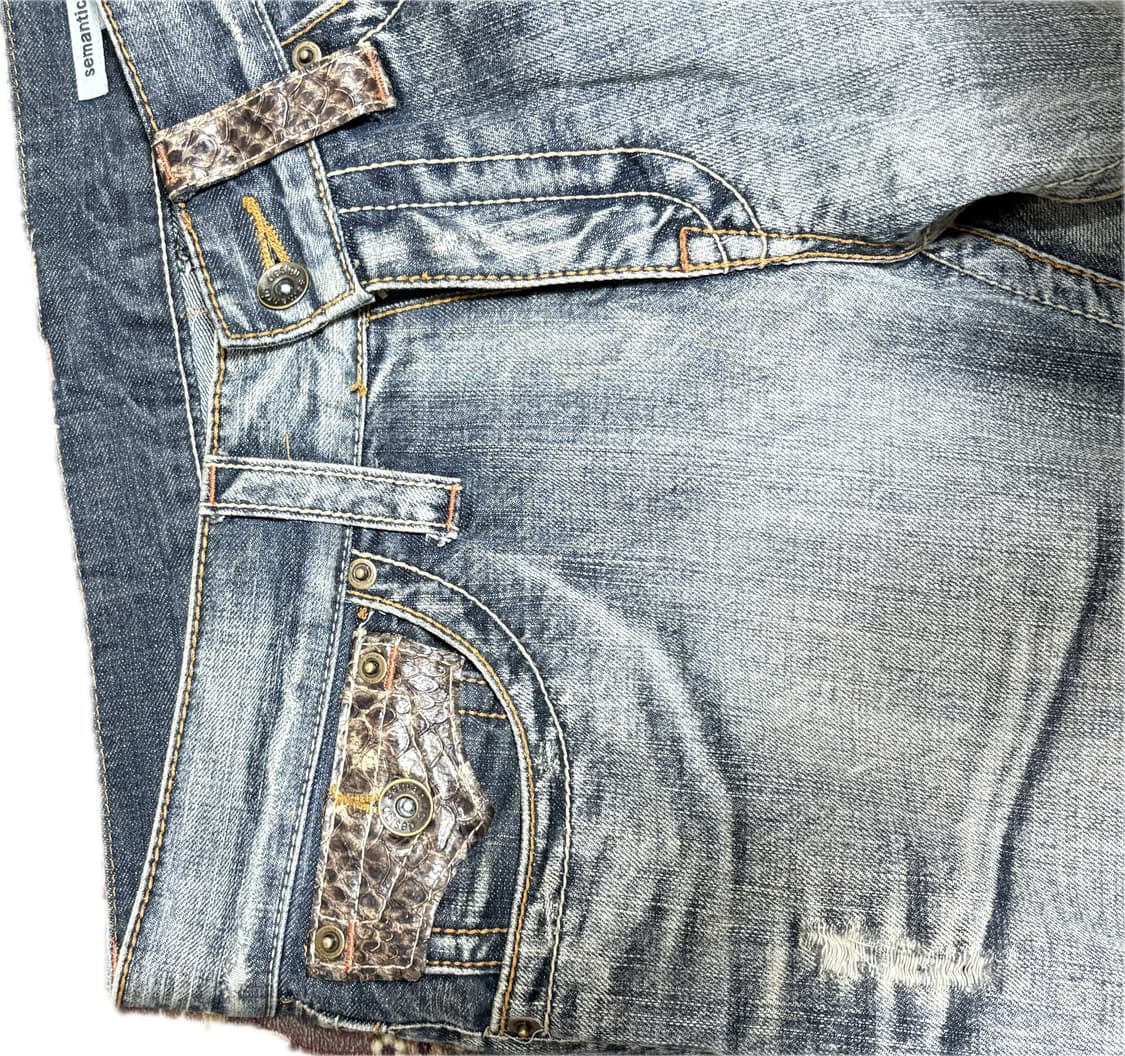 semanticdesign 세맨틱디자인 부츠컷 청바지 L 상품이미지3