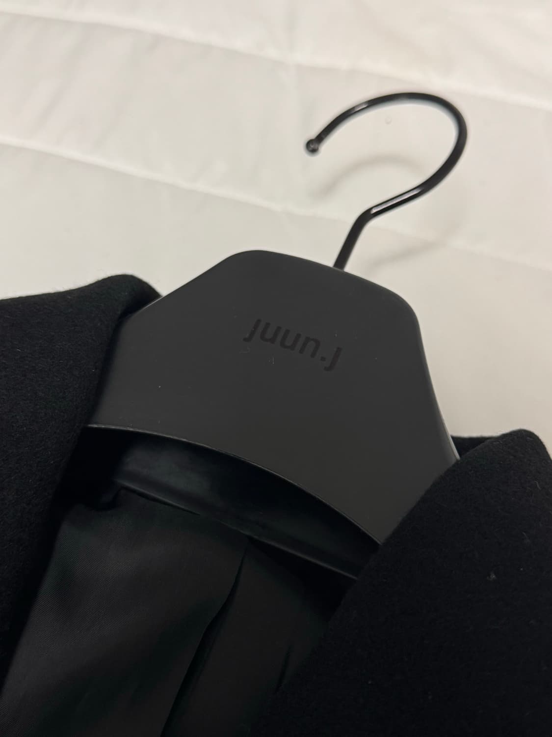 (정가99만원) 준지 울 오버숄더 더블 미디 코트 상품이미지7