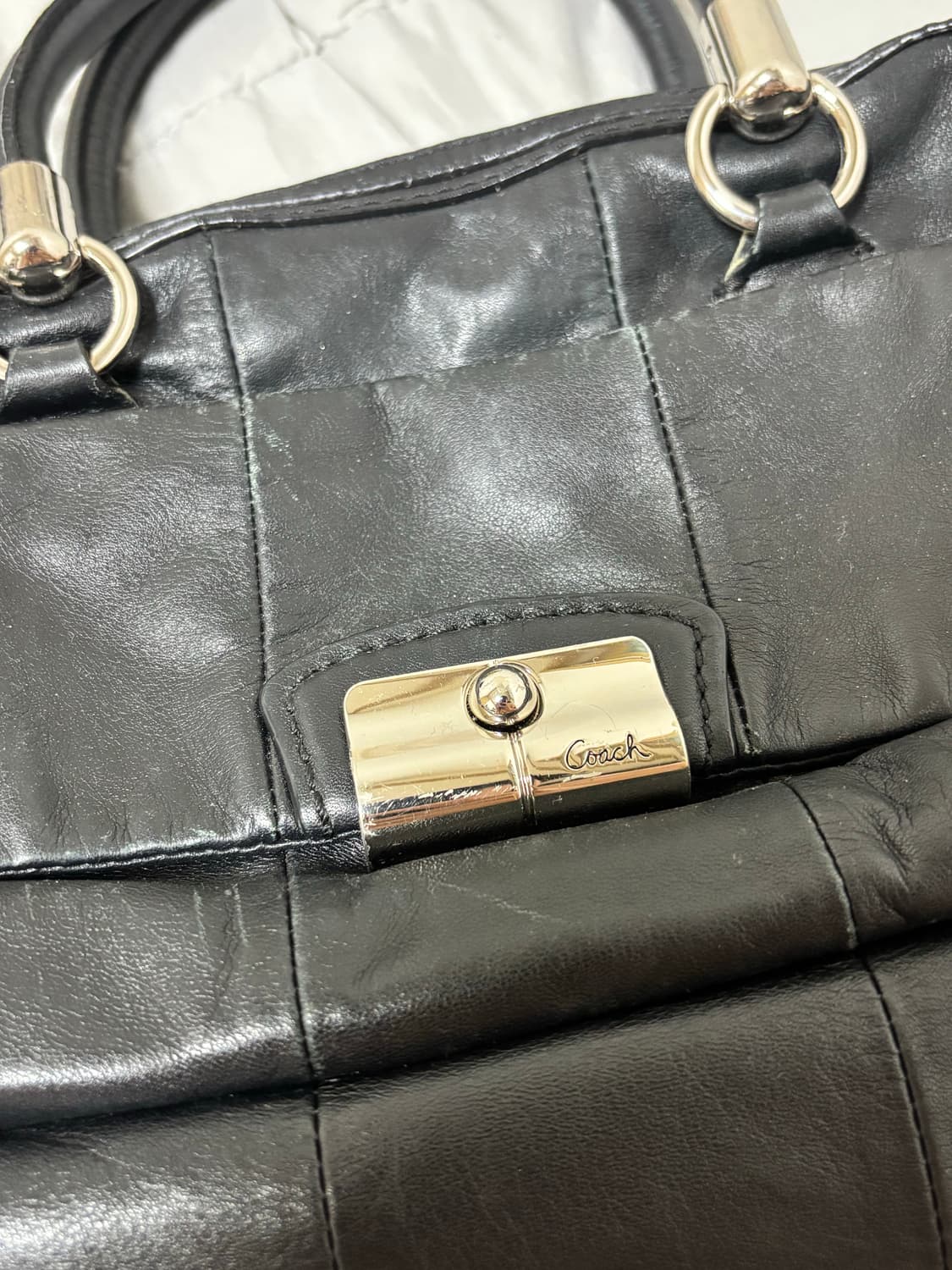 빈티지 코치 커스틴 백 상품이미지2