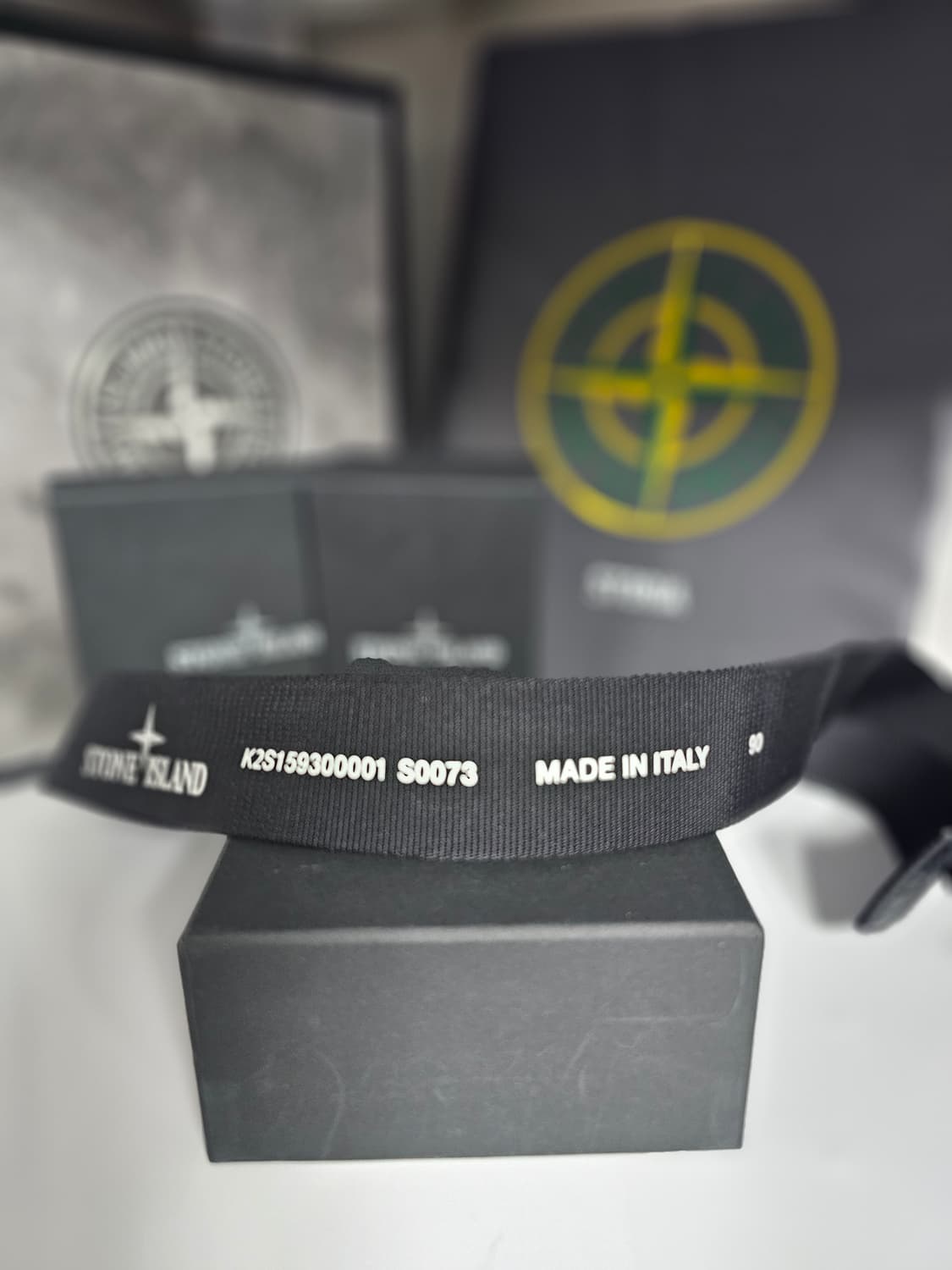 스톤아일랜드 나일론 테이프 벨트 상품이미지5