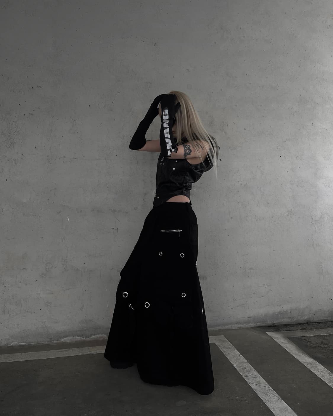 detail long skirt 상품이미지7