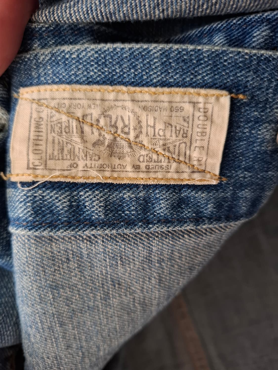 L RRL 더블알엘 lot271 리랜드 데님 자켓 청자켓 상품이미지6