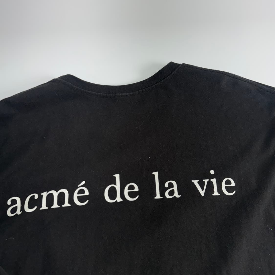 Acme de la vie 아크메드라비 프린팅 블랙 반팔   상품이미지6