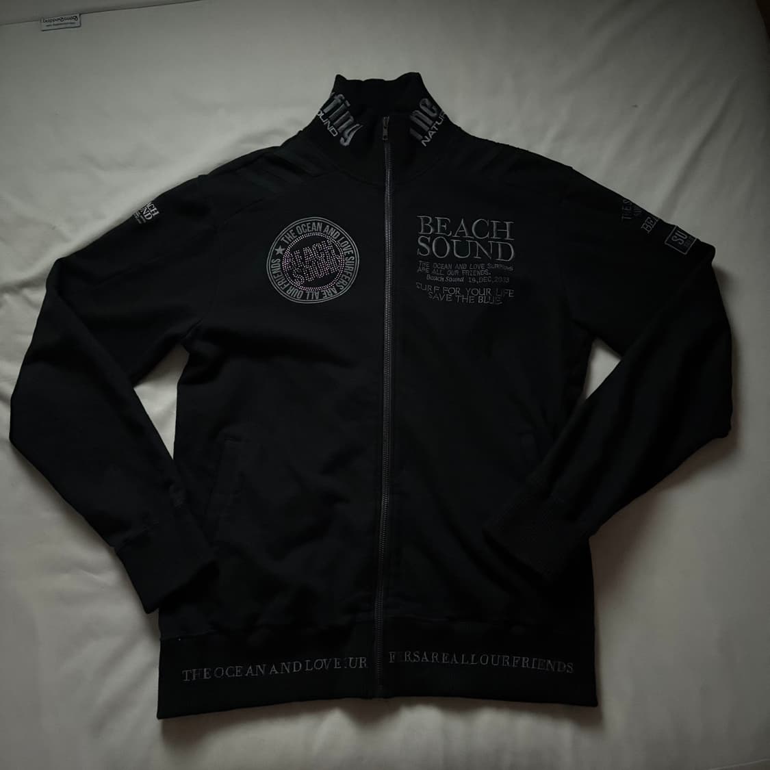 Beach Sound 코튼 집업 상품이미지2