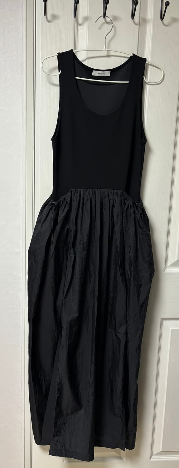 아모멘토 - SHEER JERSEY DRESS(정가 189,000원) 상품이미지5
