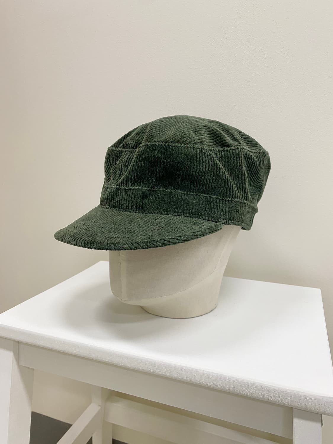 카시라 코듀로이 워크 캡 상품이미지4