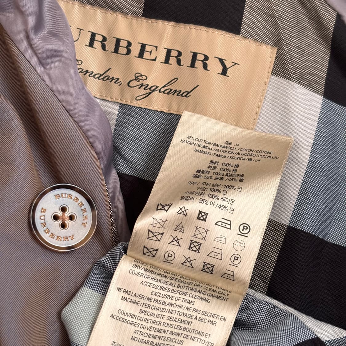 버버리 잉글랜드 켄싱턴 헤리티지 코트 트렌치 4 사이즈  상품이미지4
