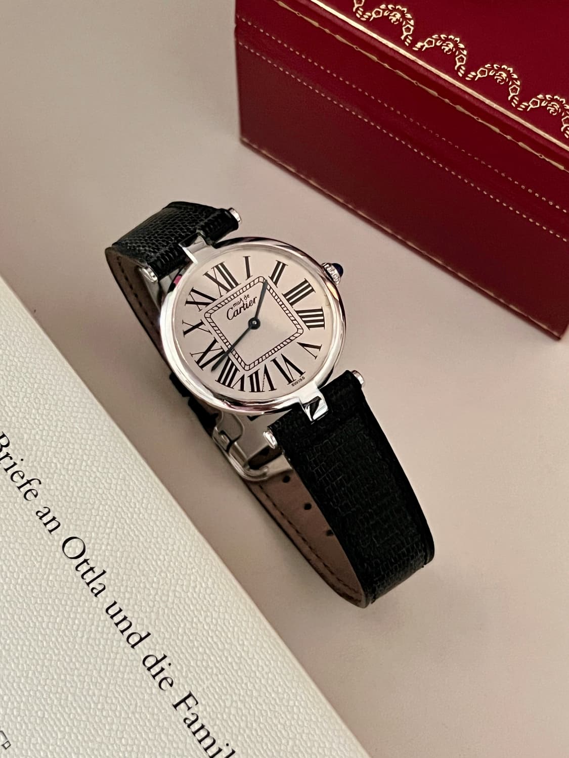 CARTIER 까르띠에 머스트 드 방돔 루이 시계 (30mm) 상품이미지1