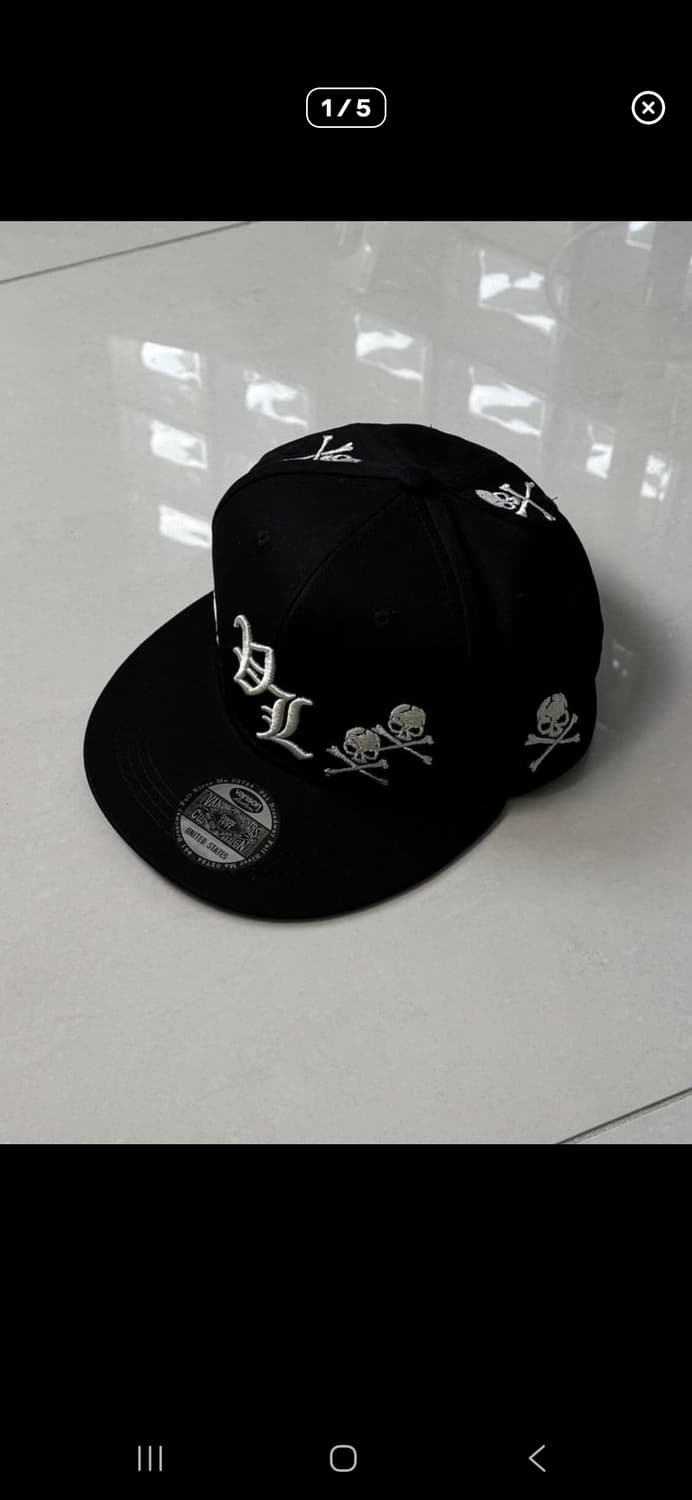 벤슨 해골 자수 캡 판매 상품이미지1