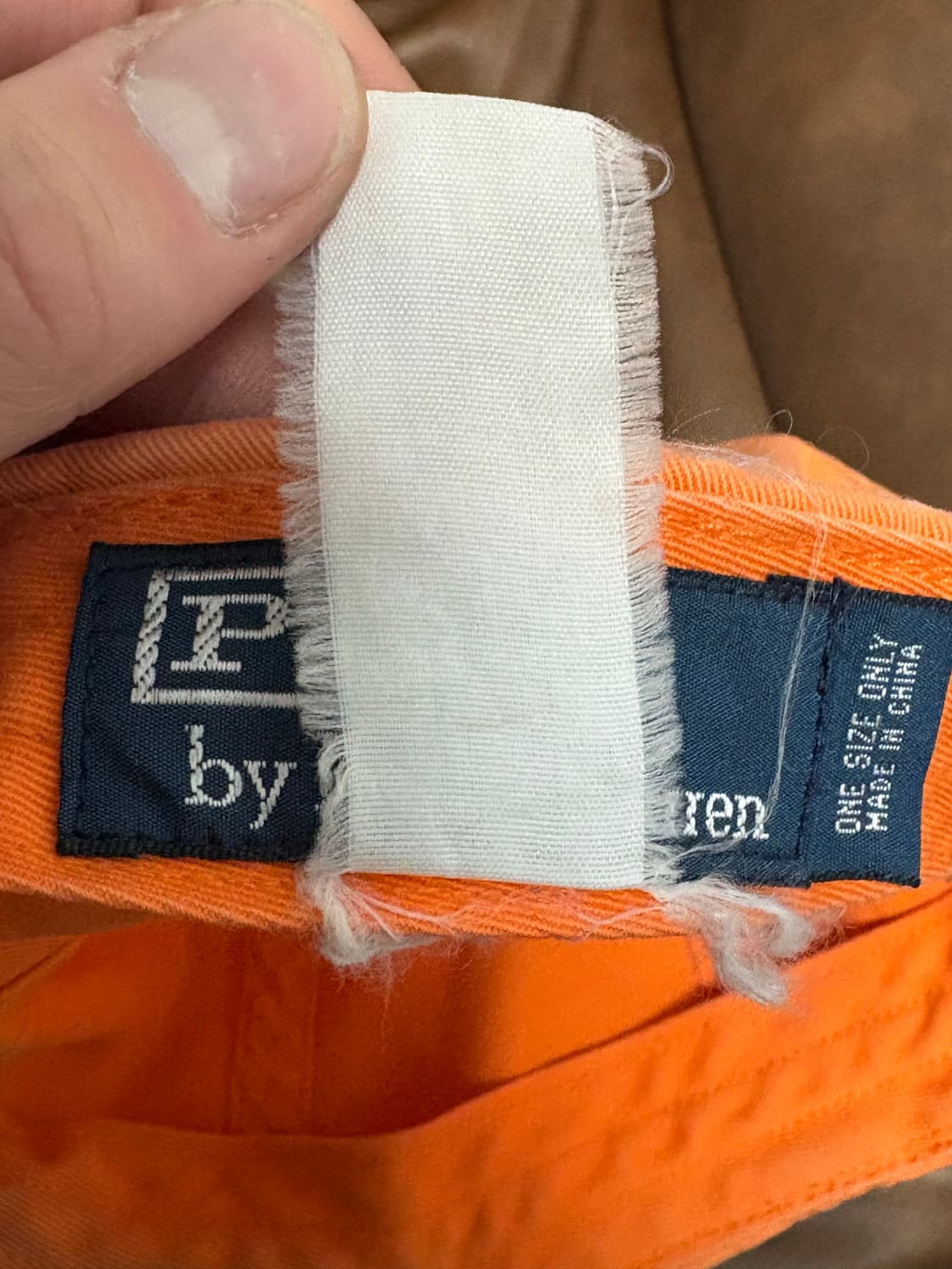 90s 폴로 랄프로렌 레더 스트랩 볼캡 상품이미지10