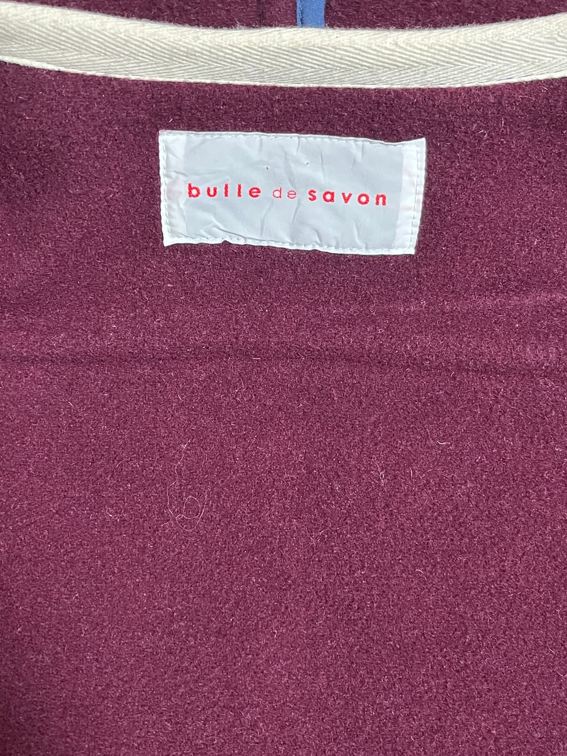 No.2 로열 블루 우드 토글 더플 반코트  상품이미지6