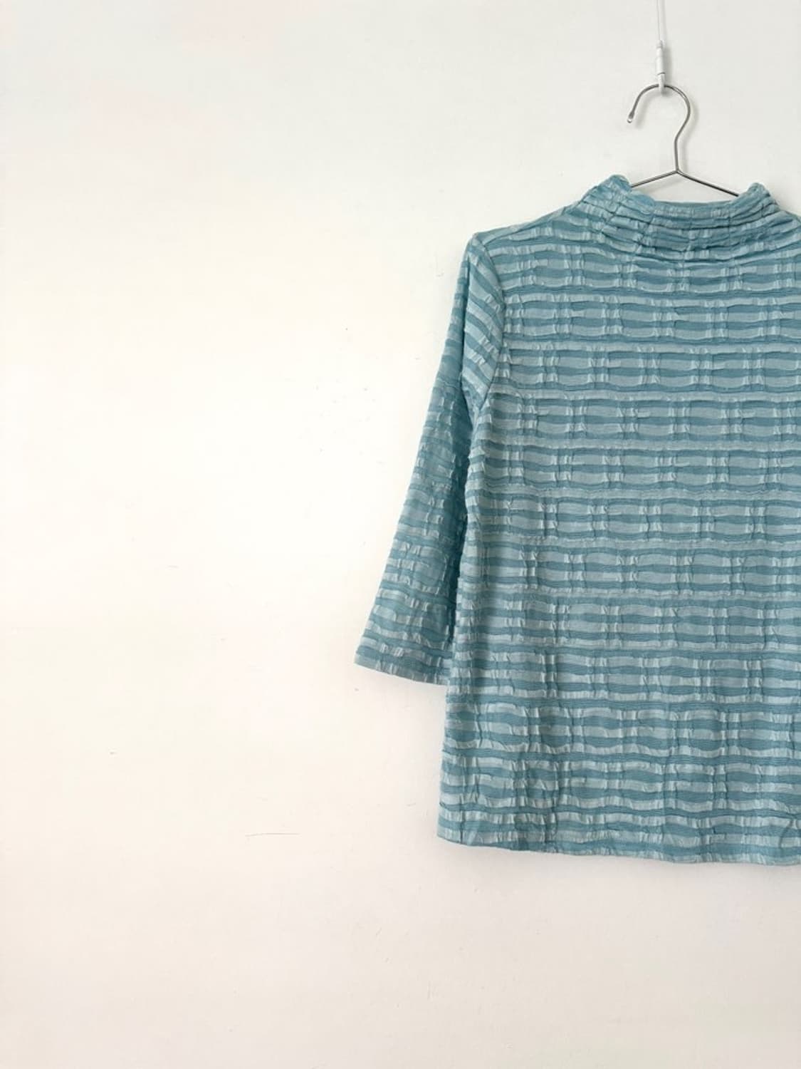 Jacqurd stripe top / sky blue 상품이미지2