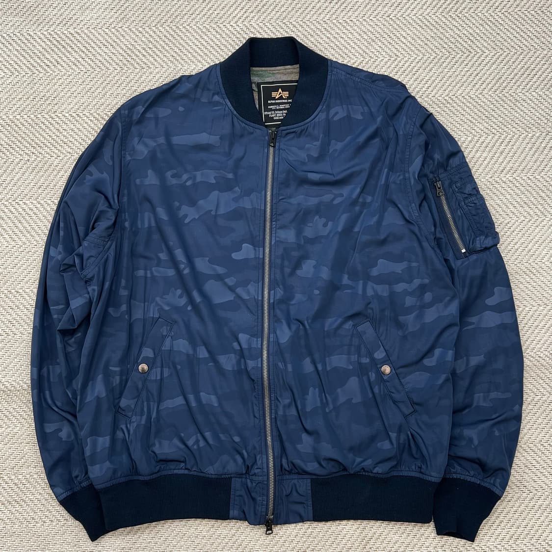 알파 밀리터리 블루종 r2768 상품이미지1