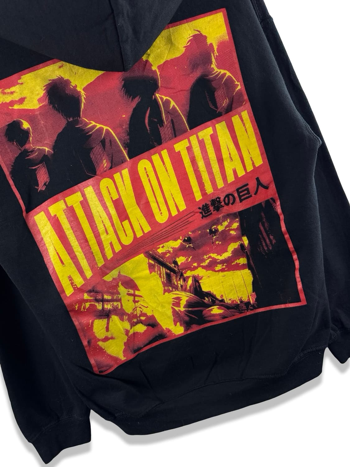 진격의거인 오피셜 빅프린팅 후드티2333 상품이미지5