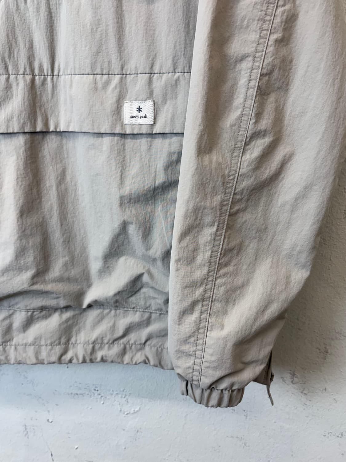 스노우피크 캠플 아노락 반집업 바람막이 상품이미지3